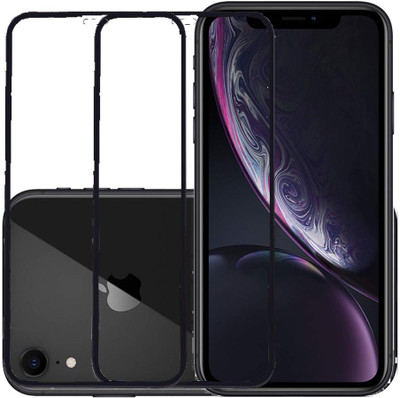 KARTRAY Edge To Edge Tempered Glass for Apple iPhone XR, Apple iPhone 11(Pack of 2)