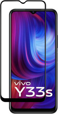 VAlight Edge To Edge Tempered Glass for vivo Y33s(Pack of 1)