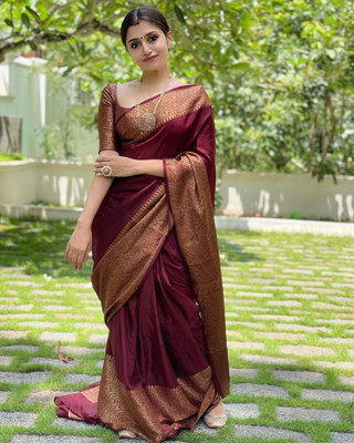 ANUVRATA Jacquard Self Design Blouse Material