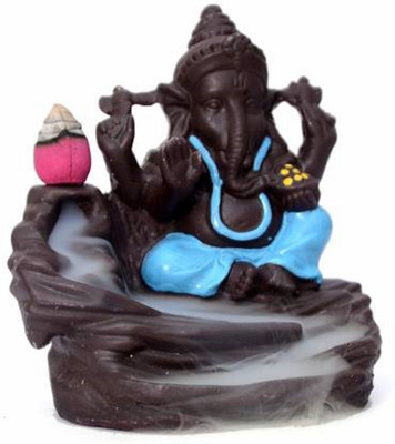 SKE Decorative Showpiece  -  12 cm(Polyresin, Blue)
