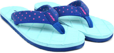 Sparx Women Flip Flops(Blue , 6)