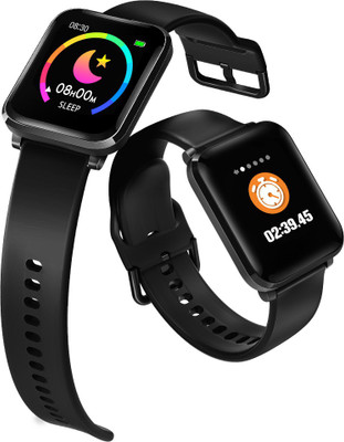 ATIMUNA BW Smartwatch(Black Strap, 1.3 inch)