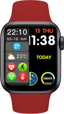 Time Up New Andriod Sports,Bluetooth,Games Smartwatch(Maroon Strap, M)