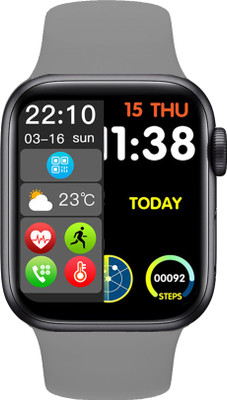 Time Up New Andriod Sports,Bluetooth,Games Smartwatch(Grey Strap, M)
