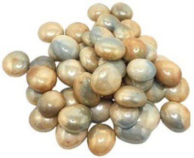 Artifii Stone Pabbles3 Regular Round Onyx Pebbles(Gold 480 g)