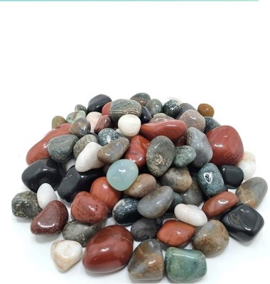 Artifii Decorative Stones Regular Round Onyx Stone(Multicolor 950 g)