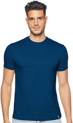 Printcomet Solid Men Round Neck Multicolor T-Shirt
