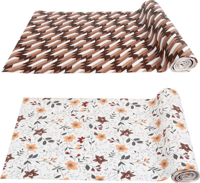 Aradent Rectangular Pack of 2 Table Placemat(Multicolor, PVC)