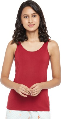 Dreamz by Pantaloons Casual Solid Women Red Top