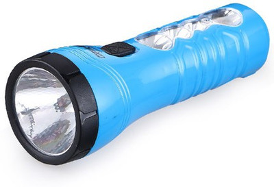 Dp 9094B (RECHARGEABLE LED TORCH) 400mAh Battery Torch(Multicolor, 12 cm, Rechargeable)