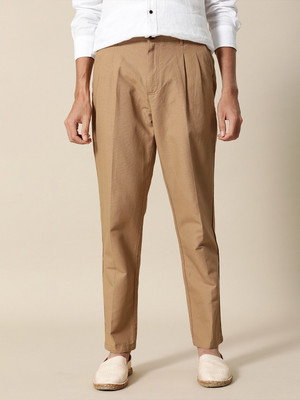Mr Bowerbird Regular Fit Men Brown Trousers