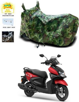 Mdstar Waterproof Two Wheeler Cover for Yamaha(RayZR 125 Fi, Multicolor)