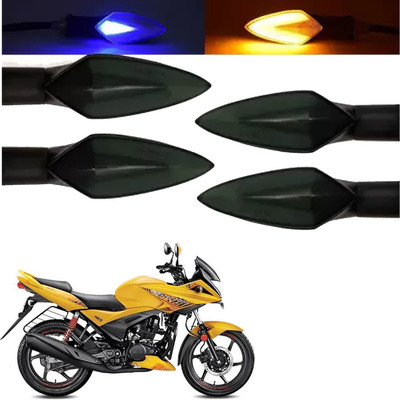 COMICAL Front, Rear LED Indicator Light for Hero Ignitor(Blue, Yellow)