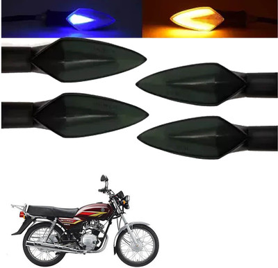 COMICAL Front, Rear LED Indicator Light for Yamaha Crux(Blue, Yellow)