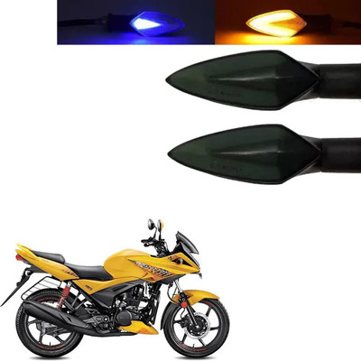 COMICAL Front, Rear LED Indicator Light for Hero Ignitor(Blue, Yellow)