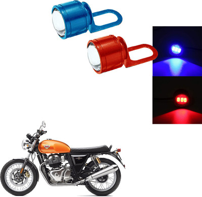 COMICAL Motorcycle Strobe Flasher Dual Blinking Led light 057 Parking Light Motorbike LED for Royal Enfield (12 V, 10 W)(All Royal Enfield Models, Pack of 2)