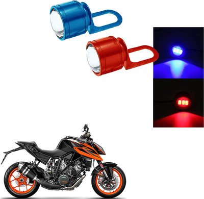 COMICAL Motorcycle Strobe Flasher Dual Blinking Led light 036 Brake Light Motorbike LED for KTM (12 V, 10 W)(Universal For Bike, Pack of 2)