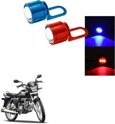 COMICAL Motorcycle Strobe Flasher Dual Blinking Led light 135 Parking Light Motorbike LED for Hero (12 V, 10 W)(Splendor Pro, Pack of 2)