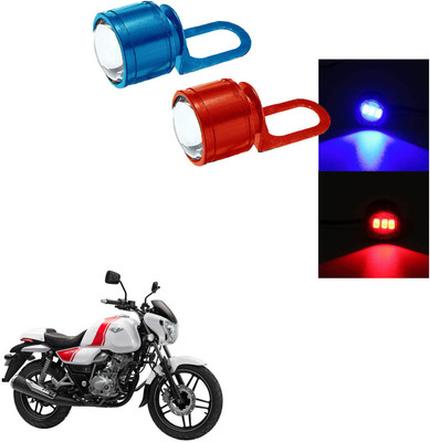 COMICAL Motorcycle Strobe Flasher Dual Blinking Led light 109 Parking Light Motorbike LED for Bajaj (12 V, 10 W)(Universal For Bike, Pack of 2)