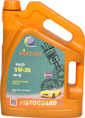 piston 5w30 API SN For Petrol,Diesel & CNG cars Synthetic Blend Engine Oil(3.5 L, Pack of 1)
