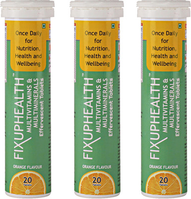 FIXUPHEALTH Multivitamins Combo(3 x 6.67 Tablets)