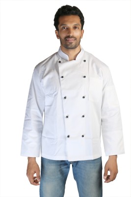 Laxmidas ENTERPRISES Polyester Chef's Apron - Small(White, Single Piece)