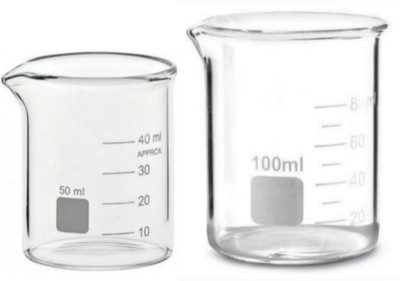 Spylx 100 ml Measuring Beaker(Pack of 2)