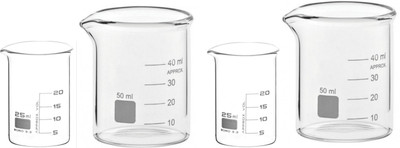 Spylx 50 ml Measuring Beaker(Pack of 4)
