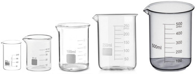 Spylx 500 ml Measuring Beaker(Pack of 5)
