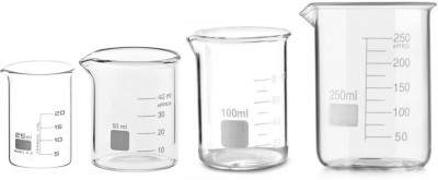 Spylx 250 ml Measuring Beaker(Pack of 4)