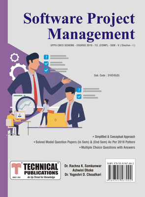 Software Project Management for SPPU 19 Course (TE - SEM V - COMP. - 310245(D)) Elective I(Paperback, Dr. Rachna Somkunwar, Mrs. Ashwini Dhoke, Dr. Yogeshri D. Choudhari)