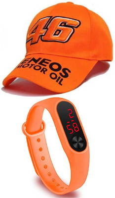 Pramukhraj Enterprise Solid Sports/Regular Cap Cap(Pack of 2)