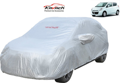 Kavach Car Cover For Maruti Suzuki Alto (With Mirror Pockets)(Silver)