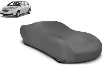 Max In Car Cover For Hyundai Accent Viva, Accent Viva GLX(Grey)