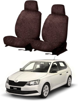 Chiefride Cotton Car Seat Cover For Skoda Fabia(Front Detachable Headrest, Without Back Seat Arm Rest, 5 Seater)