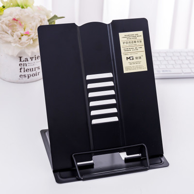 oddpod 1 Compartments Metal Book stand(Black)