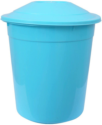 GALOOF Dustbin For Home And Kitchen With Lid 12 ltr Plastic Dustbin Plastic Dustbin(Green)