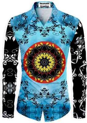 DVILLA ENTERPRISE Polycotton Printed Shirt Fabric