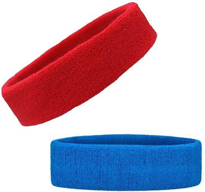 Utkarsh Combo Of 2 Pcs Multicolor Men & Women Running/fitness/yoga/workout/gym Sweat Head Fitness Band(Pack of 2)