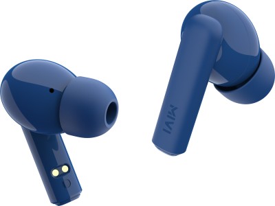 Mivi Duopods F30 with 42 hours battery Fast Charging TWS Bluetooth Headset(Blue, True Wireless)
