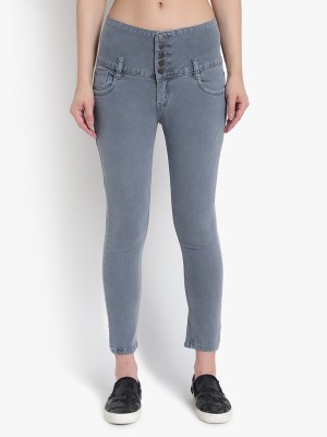 Akacy Slim Women Grey Jeans