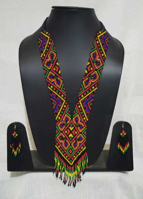 Lifefashion Glass Multicolor Jewellery Set(Pack of 1)