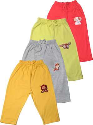 M S TRADING Track Pant For Baby Boys & Baby Girls(Multicolor, Pack of 4)