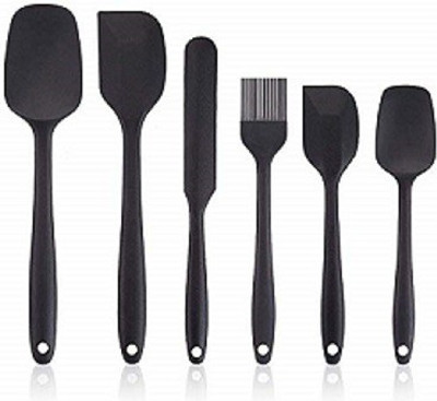 ZUCLLIN black spatula 6 pcs Kitchen Tool Set(Black, Spatula)