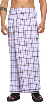 GOWRI TEX Checkered Multicolor Lungi