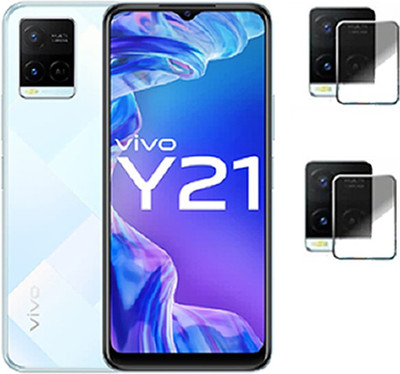 DAFFIN Back Camera Lens Glass Protector for VIVO Y21(Pack of: 2)