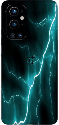 Vcare GadGets OnePlus 9 Pro Mobile Skin(Black, Green)