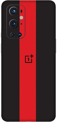 Vcare GadGets OnePlus 9 Pro Mobile Skin(Black, Red)