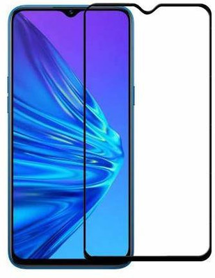 KML Crafts Villa Edge To Edge Tempered Glass for Realme C3(Pack of 1)