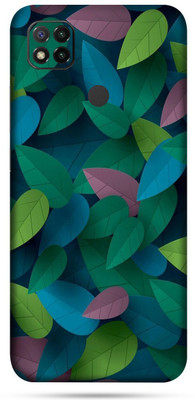 OggyBaba xiaomi redmi 9c Mobile Skin(Colorful Leaves Skin Matte Finish)